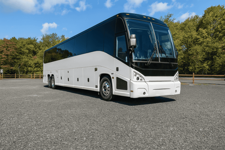 picture of Charter Bus Rental North Bergen coach bus